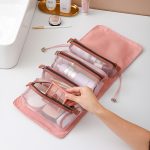 4-in-1 Detachable Travel Makeup Bag – Large Capacity Modular Organizer - Image 2