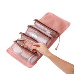 4-in-1 Detachable Travel Makeup Bag – Large Capacity Modular Organizer - Image 3