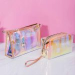 Transparent PVC Makeup Bag – Waterproof & Easy-Access Design