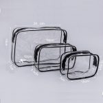 Clear Zipper Makeup Bag – Waterproof PVC Cosmetic Organizer - Image 4