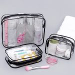 Clear Zipper Makeup Bag – Waterproof PVC Cosmetic Organizer - Image 5