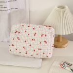 Floral Makeup Bag for Women – Medium Capacity Toiletry Organizer - Image 5