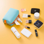 Waterproof PU Makeup Bag – Portable Storage for Travel & Bathroom Use - Image 3