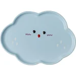 Ins Cartoon Ceramic Tableware Dessert Plate, Cloud - Image 2