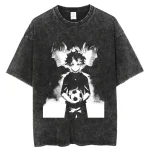 Nagi Seishiro Blue Lock Nagi Seishiro Genius Vintage Washed Graphic Tee