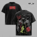 Gon Freecss Nen Limit HxH Washed Anime Shirt – Vintage Anime Fan Apparel Graphic Tee