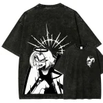 Charlie Morningstar Hazbin Hotel Vintage Washed T-Shirt, Demon Princess Cartoon Tee