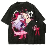 Charlie Vaggie Hazbin Hotel Anime Vintage Washed T-Shirt, More Than Anything Graphic Tee