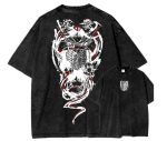 Shingeki No Kyojin Scout Regiment Oversized Washed Tee