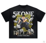 Demon Slayer Anime Manga Retro Graphic Streetwear Vintage Washed T-Shirt