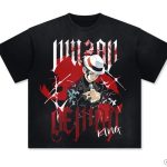 Demon Slayer Kimetsu No Yaiba Anime Manga Vintage Graphic Washed T-Shirts