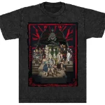 Dungeon Meshi Delicious In Dungeon Group Vintage Washed Oversized Anime Graphic T-Shirt