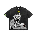 Enjin Gachiakuta Vintage Anime Washed T-Shirt - Urban Japanese Anime Oversized Streetwear Tee For Men And Women