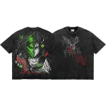 Eren Yeager Attack On Titan You’re Free Vintage Washed T-Shirt – Retro Anime Manga Tee, Japanese Streetwear Oversized Shirt