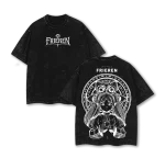 Frieren Beyond Journey’s End V2 Anime Vintage Washed Oversized Heavy Cotton Anime T-Shirt Graphic Tee