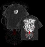 Fullmetal Alchemist Brotherhood Gate of Truth Anime Vintage Washed T-Shirt Anime Manga Graphic Tee