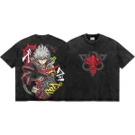 Gachiakuta Rudo Surebrec Artifact Oversized Washed Tee – Vintage Anime Fans Shirt, Retro Manga Streetwear T-Shirt