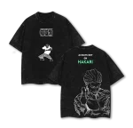 Hakari Kinji Jujutsu Kaisen Idle Death Gamble Domain Expansion Anime Vintage Washed Graphic T-Shirt