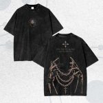 Judgement Chain Retro Graphic Vintage Anime Washed T-Shirt Classic Vintage Style Streetwear Graphic Tee