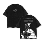 Jujutsu Kaisen Aoi Todo We Are The Exception Quote Vintage Washed Oversized Anime Manga Graphic T-Shirt