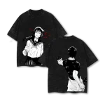 Jujutsu Kaisen Toji Fushiguro Riko Amanai Anime T-Shirt Star Plasma Vessel Hidden Inventory Arc Graphic Tee