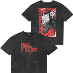 Ken Takakura Okarun Dandadan Anime Manga Vintage Acid Washed T-Shirt
