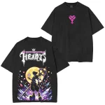 Kingdom Hearts Vintage Washed T-Shirt, Sora Keyblade Anime Gaming Graphic Tee