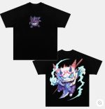 Pokemon Classic Anime Manga Vintage Washed Pokemon Trainer Graphic Tee Shirt