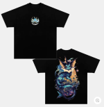 Pokemon Japanese Anime Vintage Washed T-Shirt Graphic Tee