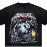 Pokemon Manga Anime Vintage Washed T-Shirt Unisex Graphic Tee