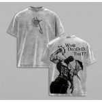 Retro Cartoon Character Graphic Vintage Anime Washed T-Shirt Classic Vintage Style Streetwear Graphic Tee