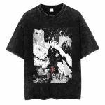 Vintage Berserk Guts T-Shirt - Washed Black Anime Graphic Tee