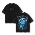 Sousou No Frieren Anime Vintage Washed Oversized Heavy Cotton Streetwear Graphic T-Shirt