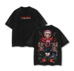 Yuji Itadori Sukuna Vessel Awakening Jujutsu Kaisen Culling Game 2025 Double Printed Vintage Washed Oversized Anime T-Shirt