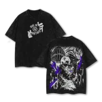 Yuta Okkotsu Shall We Die Together Jujutsu Kaisen Culling Game Vintage Washed Oversized Anime T-Shirt