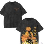 Zenitsu Agatsuma Demon Slayer Anime Manga Vintage Oversized Washed T-Shirt