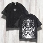 Mahoraga Sukuna JJK Vintage 90s Anime Graphic Tee – Streetwear Anime Shirt, Anime Fan Apparel